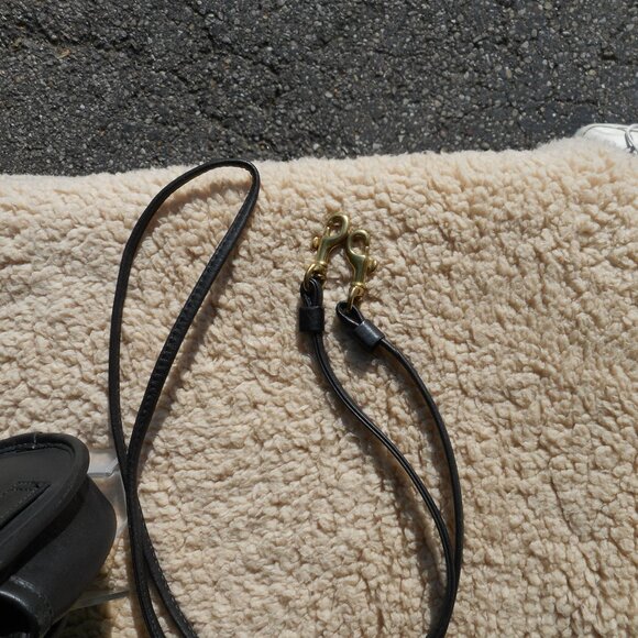 Vintage Coach NWOT Mini Belt Bag Pre 1994, 9826 in Black - Picture 8 of 10